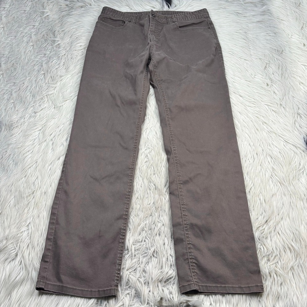 Prana Men's 34 x 32 Brown Bridger Jean Hiking Camping Gorpcore Outdoorsy